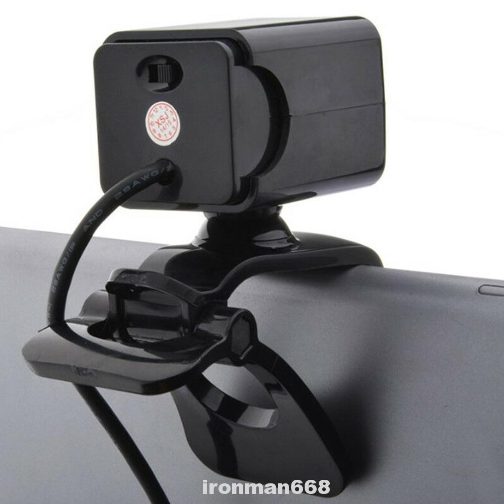 Webcam 480p Tầm Nhìn Ban Đêm Có Kẹp Gắn Micro Cho Máy Tính | BigBuy360 - bigbuy360.vn