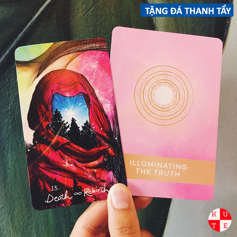 Bài Tarot Healing Mantra Deck 52 Lá Bài Tặng File Tiếng Anh Và Đá Thanh Tẩy C90