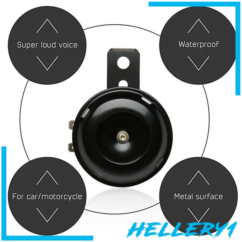 Kèn Hơi Âm Thanh Lớn DC12V 1.5A 110dB 110dB Cho Xe Máy / Xe Điện