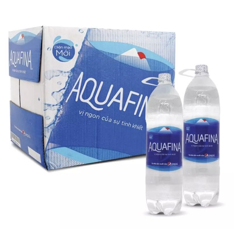 1 chai nước suối aquafina 1.5l