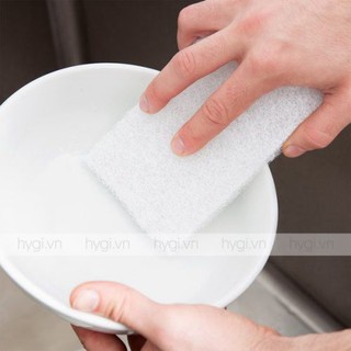 Miếng chùi rửa chuyên dụng cho bề mặt kính, inox, bề mặt dễ trày, không gây vết xước 3M Scotch-Brite 9030, 40 Miếng/hộp