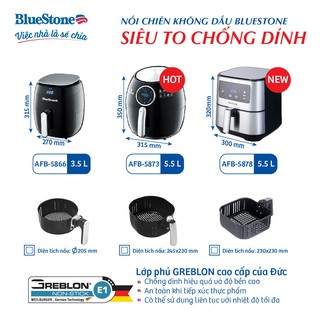 Nồi Chiên Không Dầu Bluestone AFB-5866