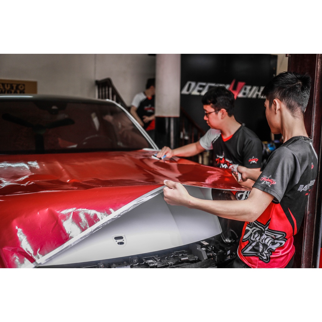 Tem họa tiết xe Spark Phù Đổng - Tem họa tiết ô tô Chevrolet, tem sán sườn xe thể thao