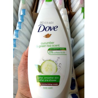 Sữa tắm Dove Go Fresh Đức 500ml