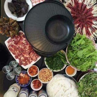 Bếp nướng lẩu đa năng