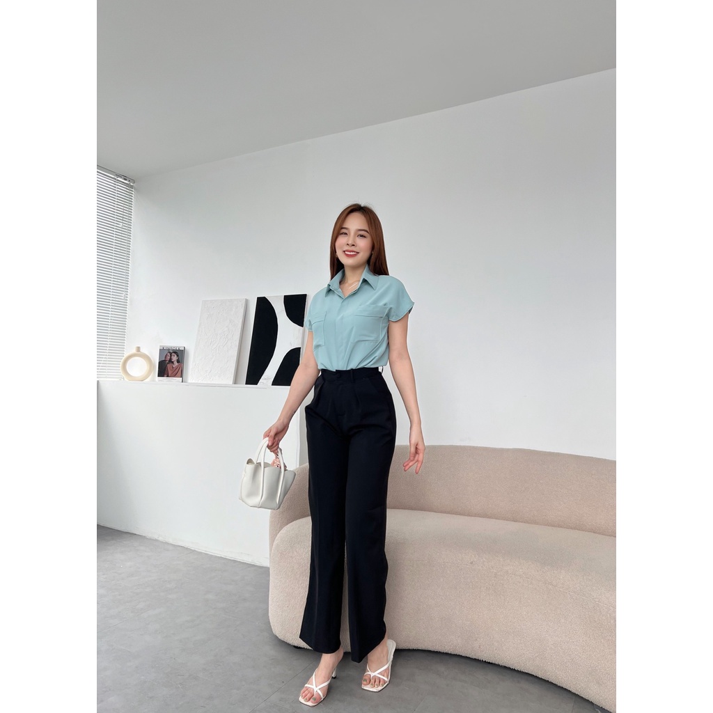 VERCHINI - Áo sơ mi thời trang QANN009