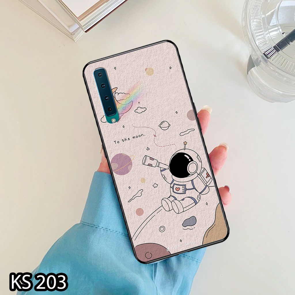 Ốp lưng Samsung A7-2018/A9-2018 in hình Phi Hành Gia_KINGSTORE.HN_Ốp SS A750/A950