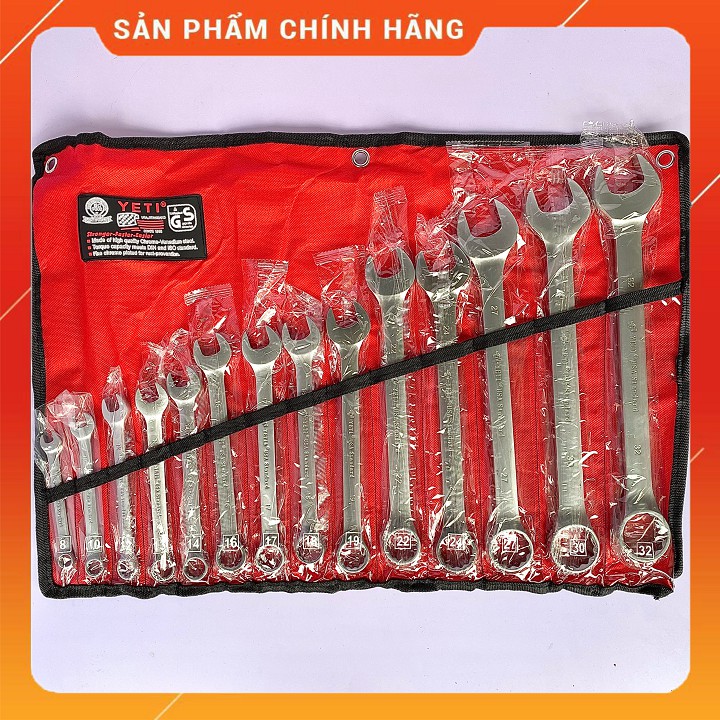 Bộ cờ lê Yeti chính hãng 8-24, bộ cờ lê 8-32 - Kim Khí Dung Anh