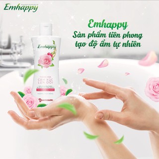 Dung dịch vệ sinh phụ nữ Emhappy (Hương Hoa Hồng)