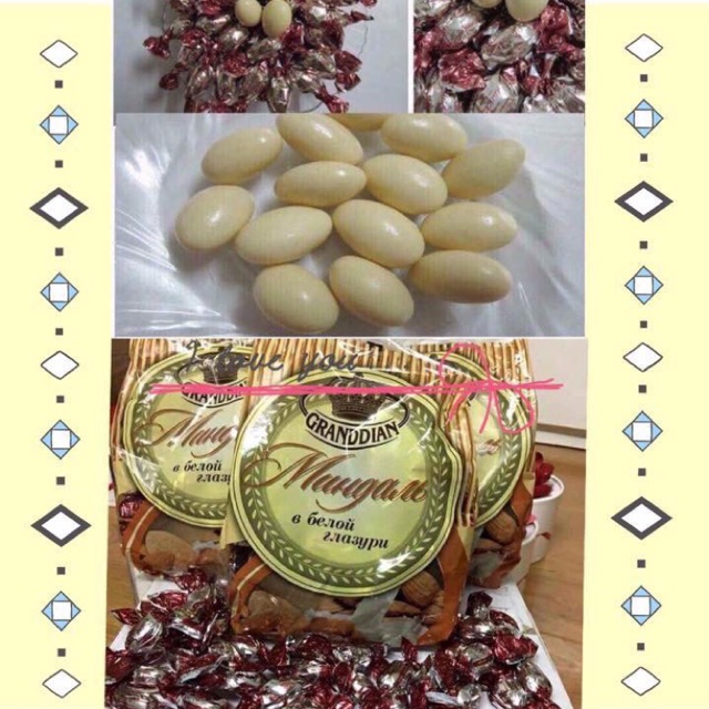 🍬 KẸO SOCOLA HẠNH NHÂN - NGA
