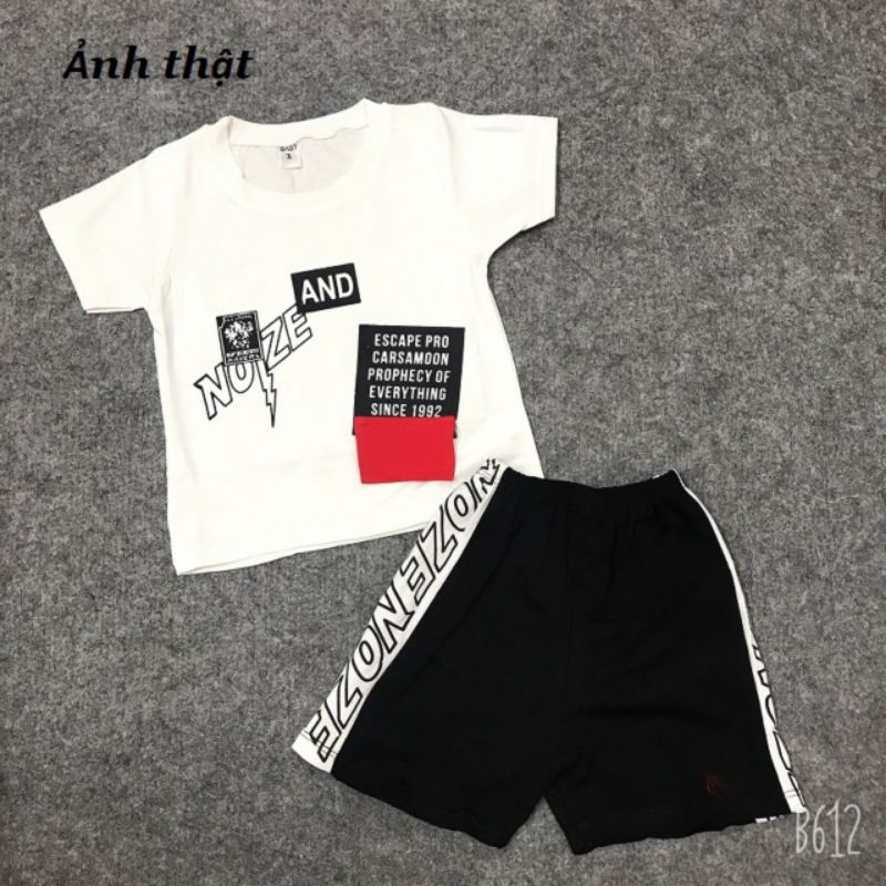 Bộ quần áo bé trai AND cotton cool ngầu