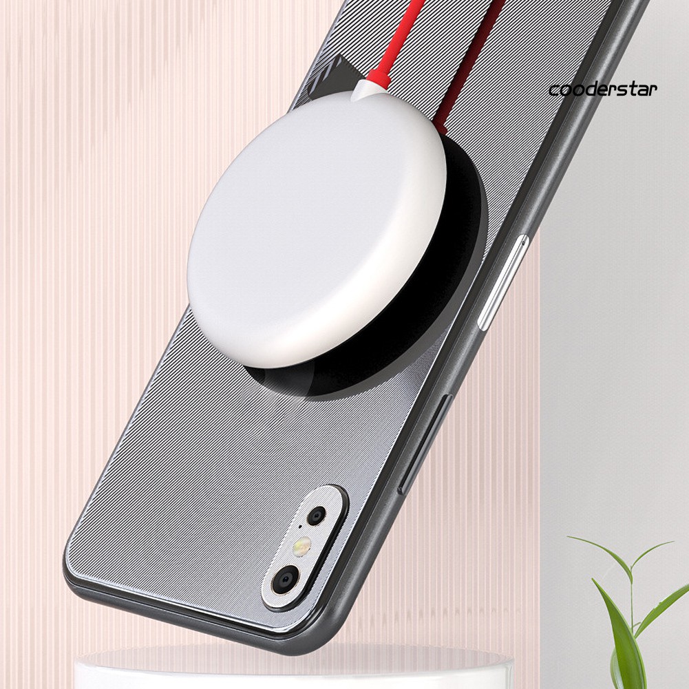 ★COOD★W1 Portable Wireless 5W Fast Charging Pad Suction Cups Phone Charger for iPhone