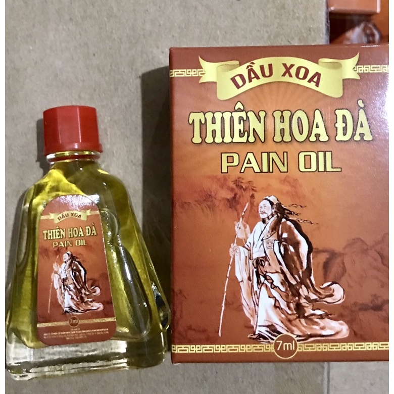 Dầu xoa bóp Thiên Hoa Đà Pain oil 7ml đem lại cảm giác dễ chịu cho người dùng