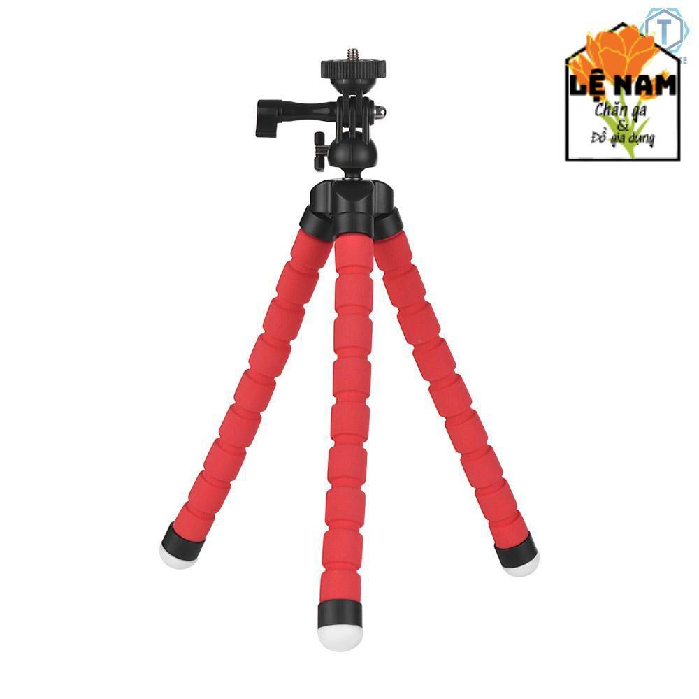 Tripod Bạch Tuộc 3 Chân Để Điện Thoại Để Bàn, Cầm Tay, Tặng Kèm Kẹp Điện Thoại - Lỗi 1 đổi 1