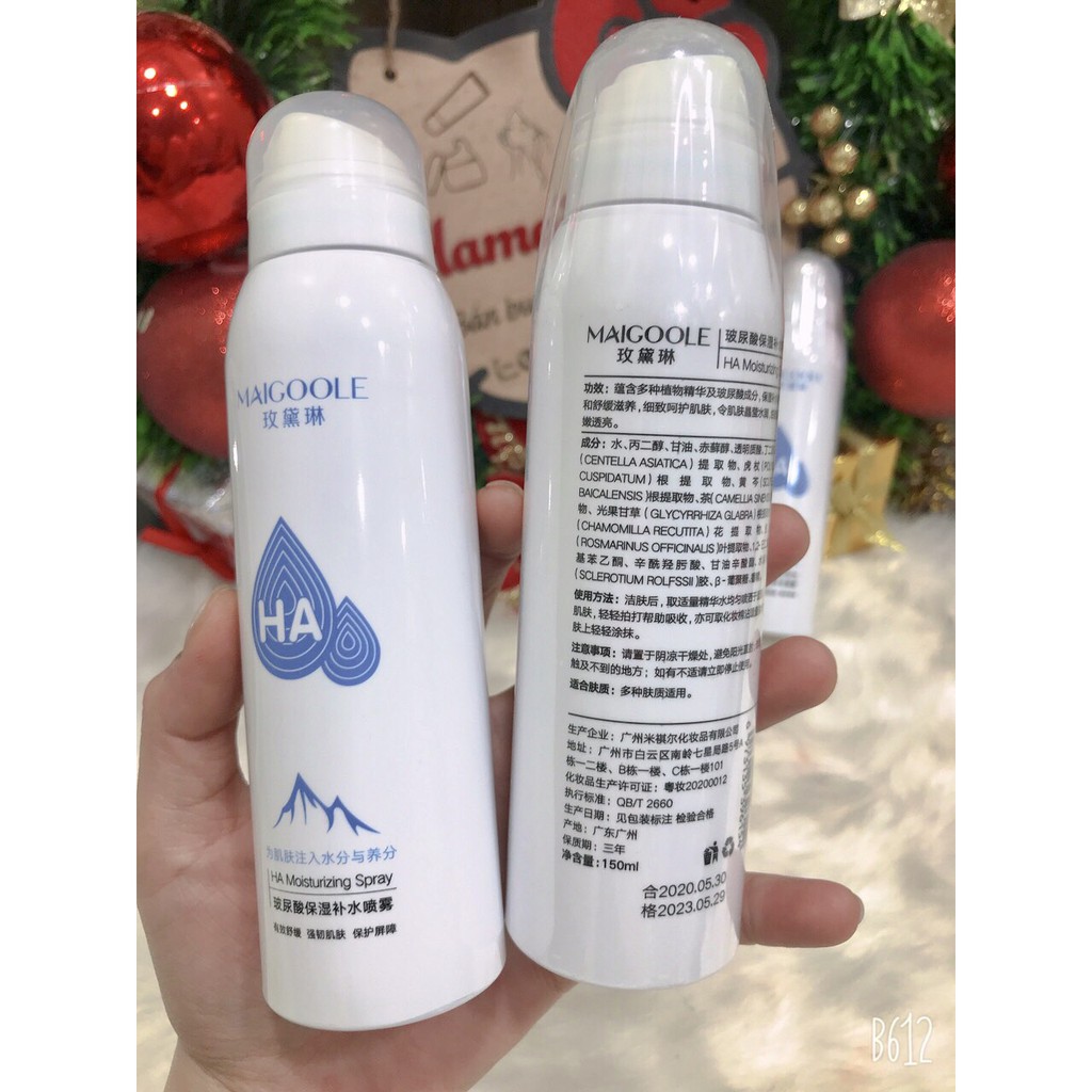Một chai xịt khoáng HA cấp nước, chống nắng  MAIGOOLE | BigBuy360 - bigbuy360.vn