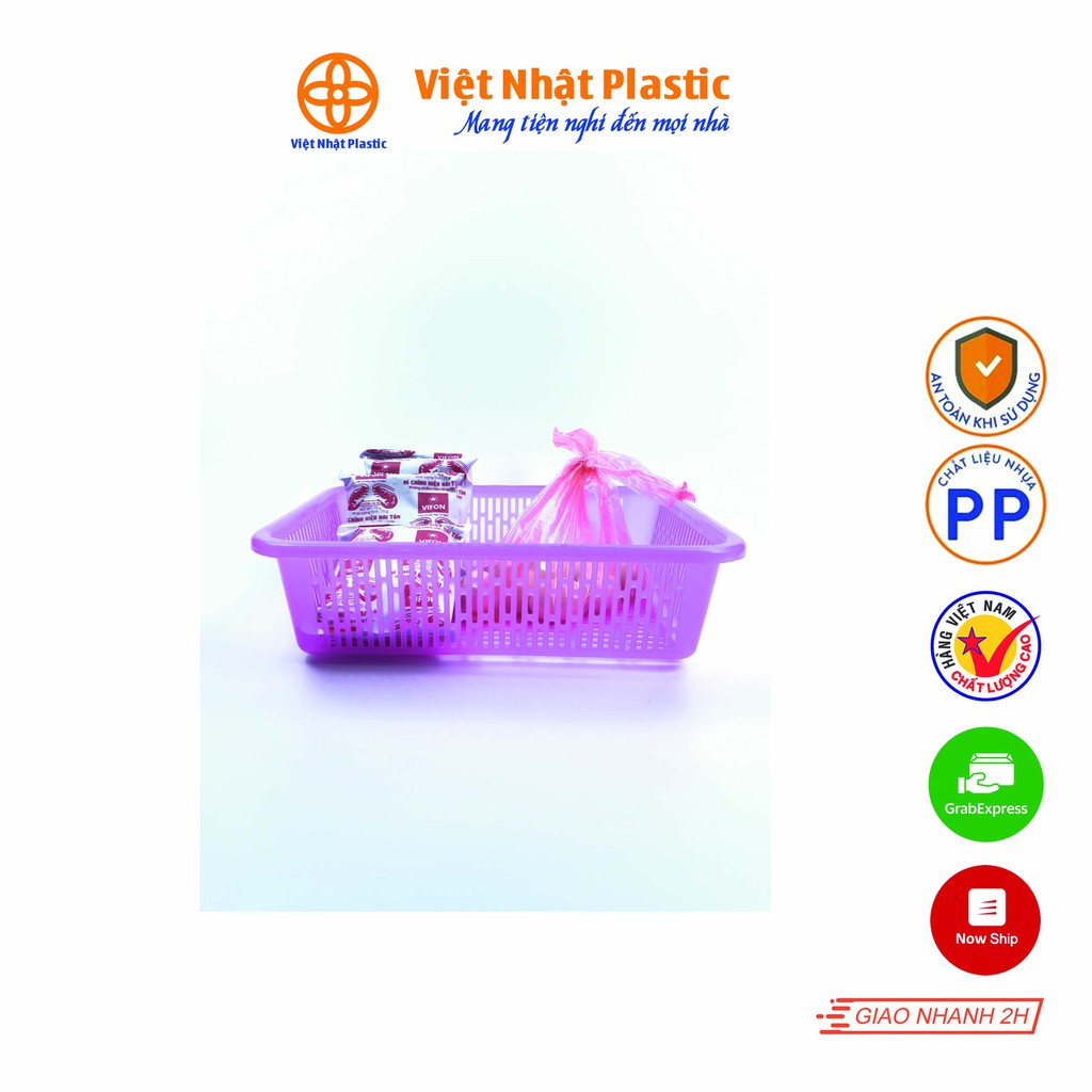 Rổ chữ nhật số 4-3594 Việt Nhật Plastic
