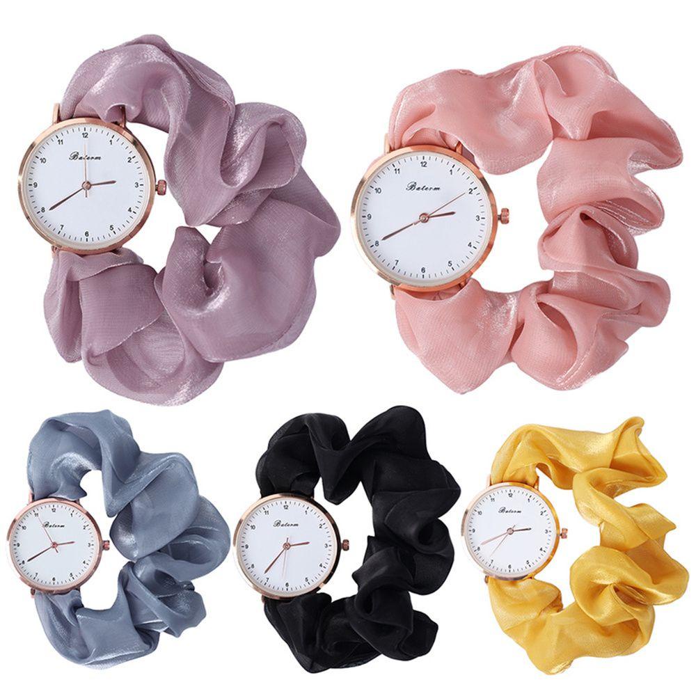 MAYSHOW Đồng Hồ Điện Tử Dây Vải Xinh Xắn Dành Cho Học Sinh