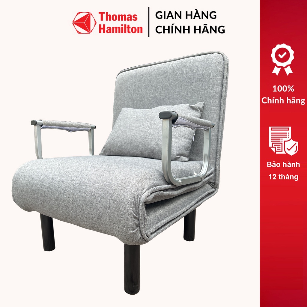 Ghế Sofa Giường Gấp Gọn Đa Năng 3 Trong 1 Thomas Hamilton Di Động, Siêu Tiện Lợi
