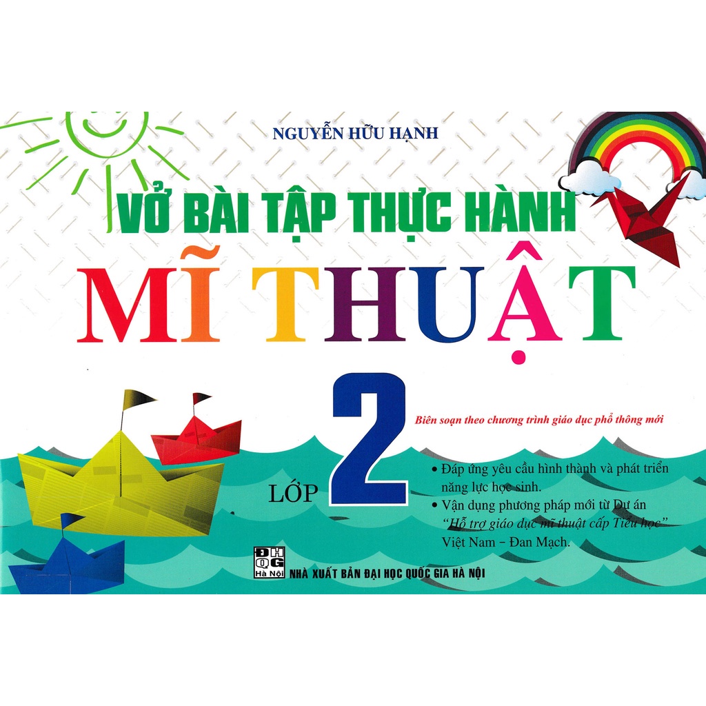 Sách - Vở Bài Tập Thực Hành Mỹ Thuật Lớp 2 - Nguyễn Hữu Hạn
