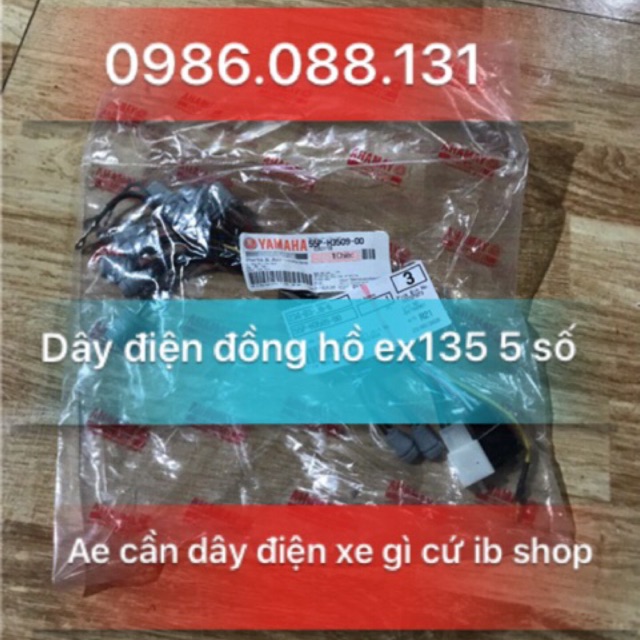 Dây điện đồng hồ ex135 2011-2014 côn tay