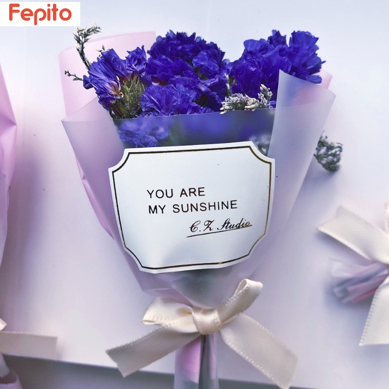 Bó Hoa Gypsophila Khô Tự Nhiên Mini Làm Quà Tặng Valentine