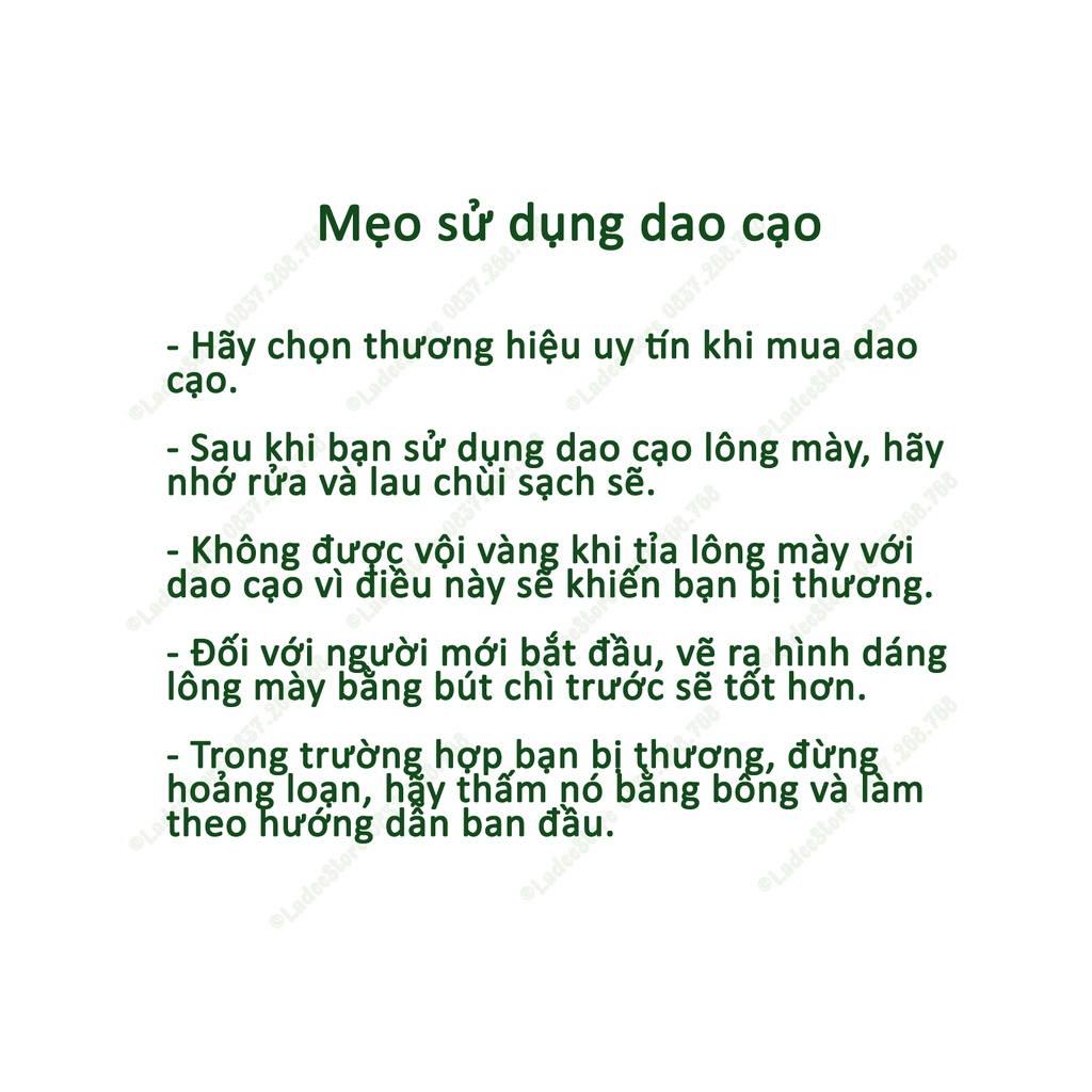 Tỉa Lông Mày Hàng Chất Lượng 1 Đổi 1