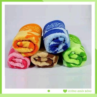 Khăn mặt sợi tre cao cấp 100% cotton - Hàng loại 1