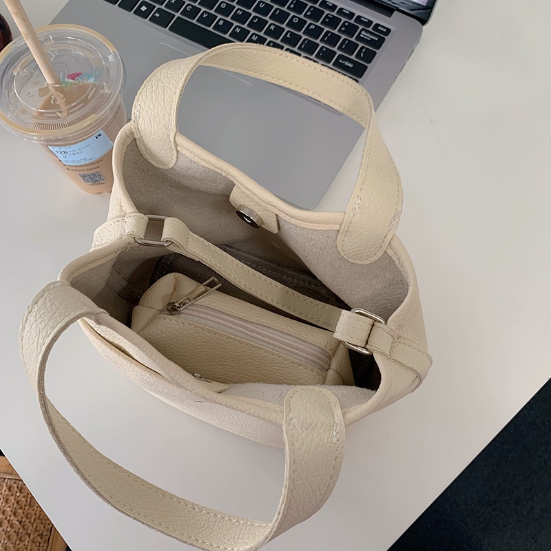 Túi Đeo Chéo Da Mềm Phong Cách Hàn Quốc Đơn Giản Cho Nữ