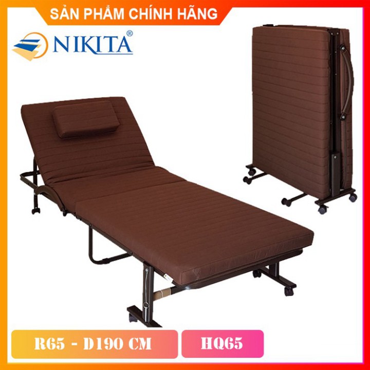 Giường xếp - gấp gọn đa năng HQ65/75/90 - Chính hãng NIKITA