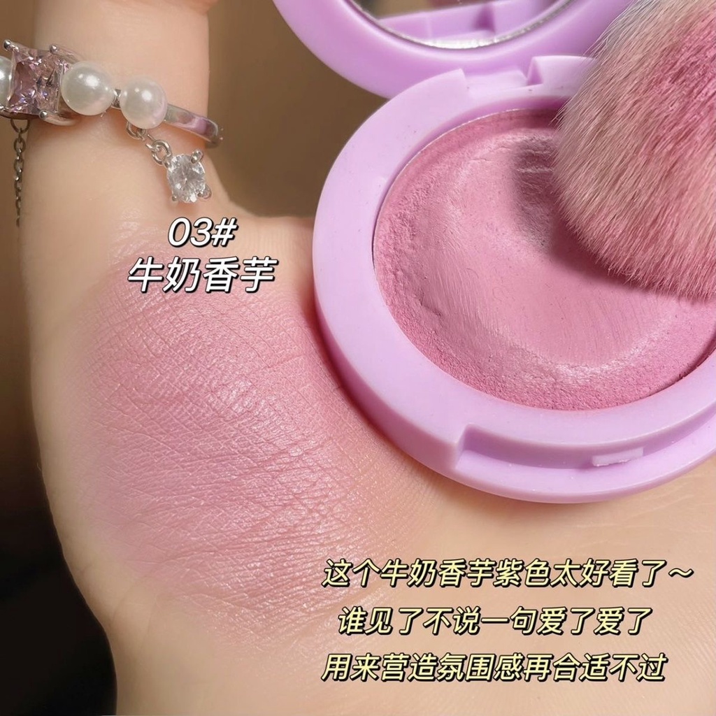 Phấn Má Hồng 3 Màu Tự Nhiên Xinh Xắn