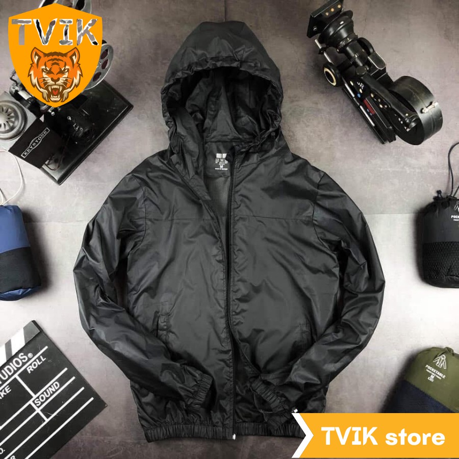 Áo khoác gió Tvik nam, nữ hai lớp chống nước nhẹ đủ size đến 90kg, KGU | BigBuy360 - bigbuy360.vn