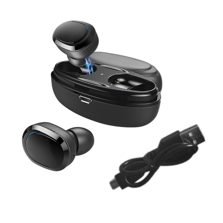 PK Mini Portable Wireless Headphones Two Wireless Stereo In-Ear Earbud Headset