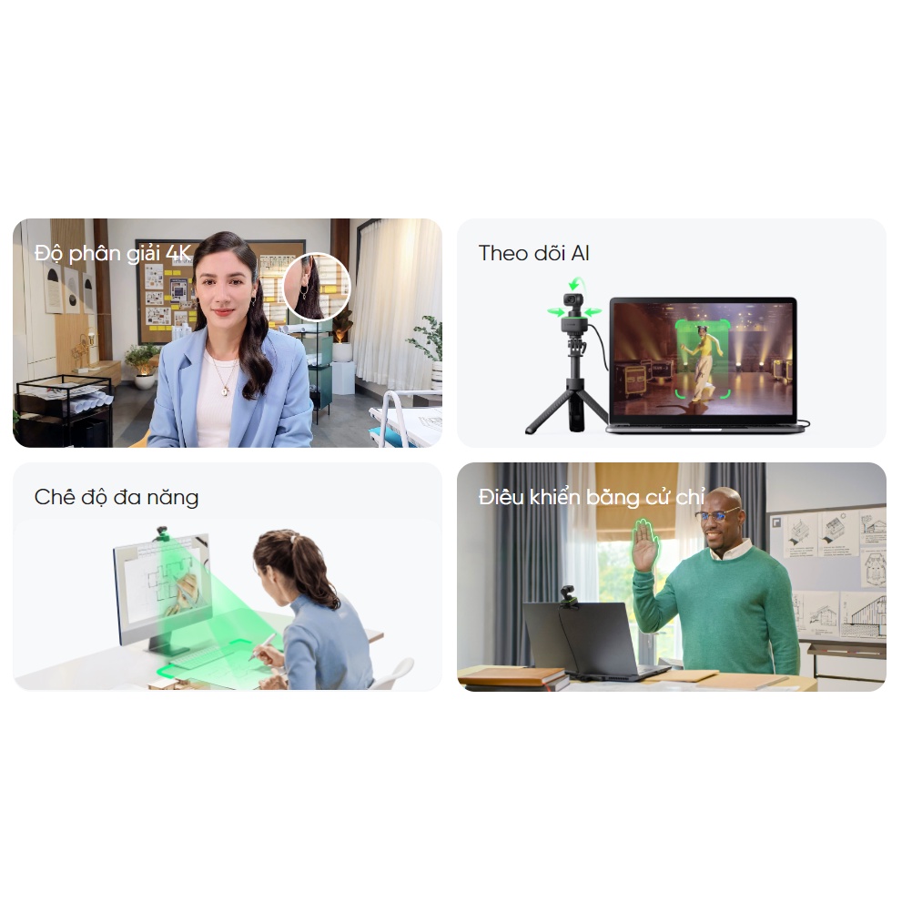 Webcam Insta360 Link/ Hàng Chính Hãng