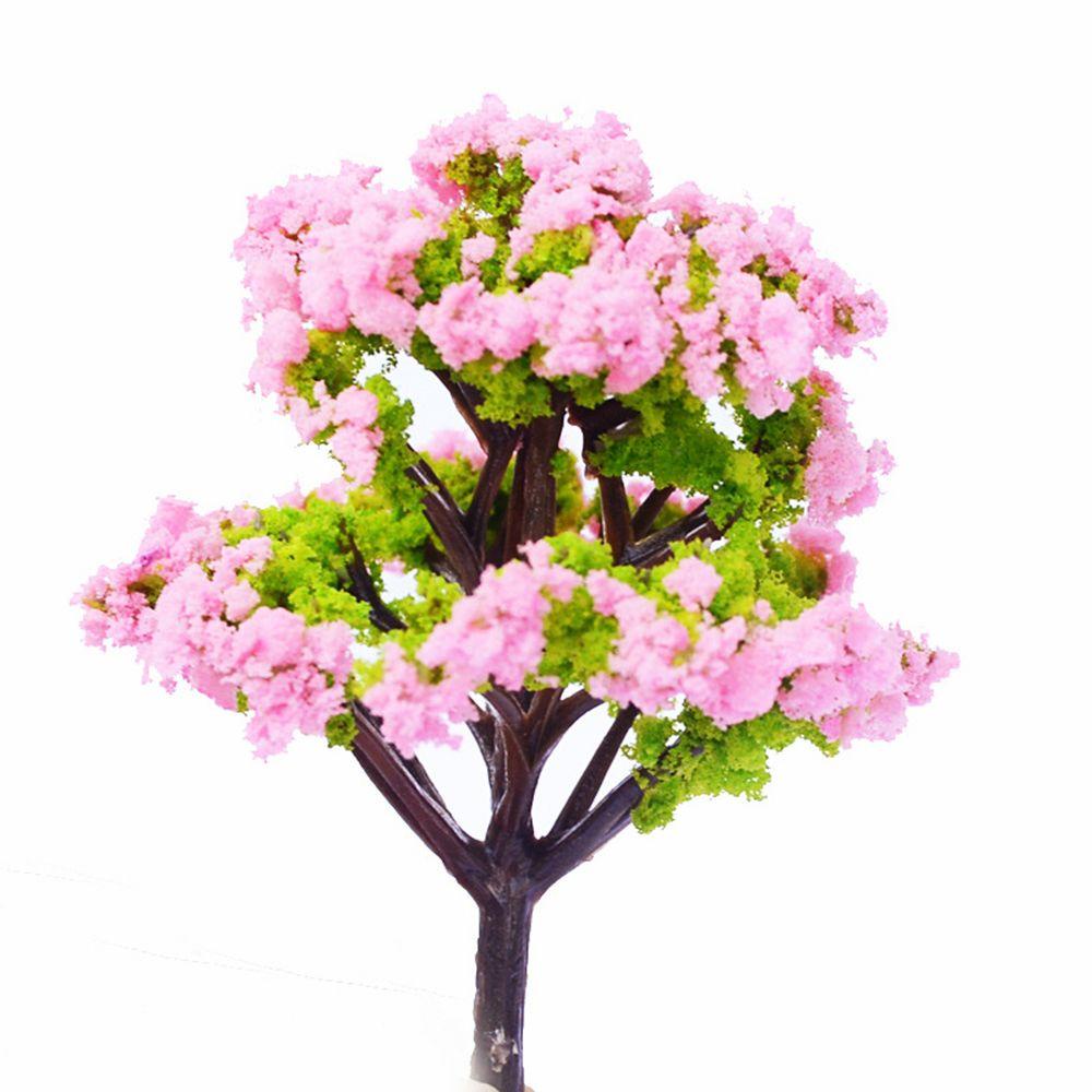 Bộ 10 / 20 / 30 Mô Hình Cây Nhựa 4 / 6 / 8 / 10 / 12cm Trang Trí Tiểu Cảnh