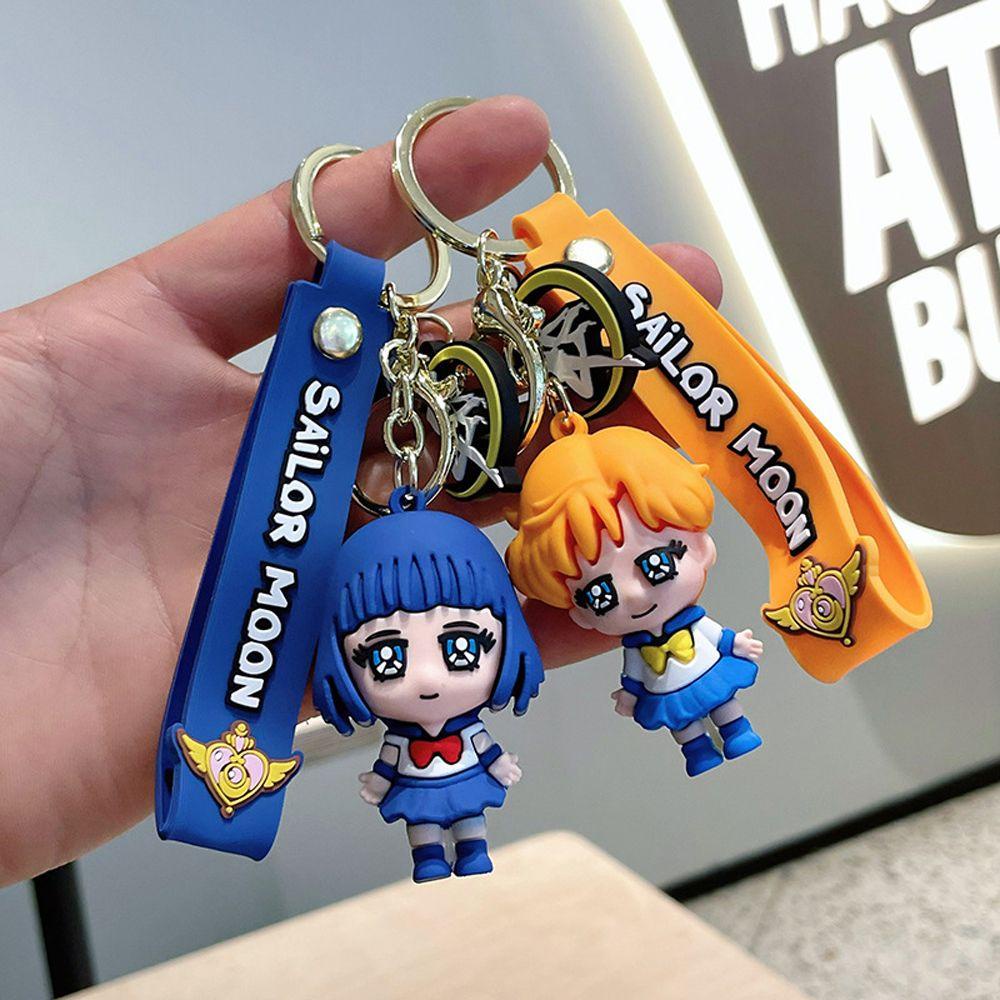 Móc Khóa Hình Thủy Thủ Mặt Trăng Hoạt Hình Dễ Thương