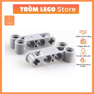 Gạch technic kết nối chéo cross block 2x4 no.16 - phụ kiện moc tương thích lego màu vàng