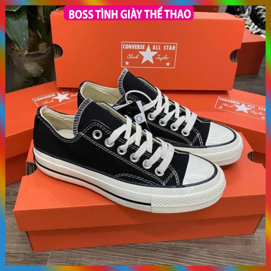 [FREESHIP Rẻ Vô Địch] [ Full Box Bill ] Giày Thể Thao CV Đen Nam Nữ