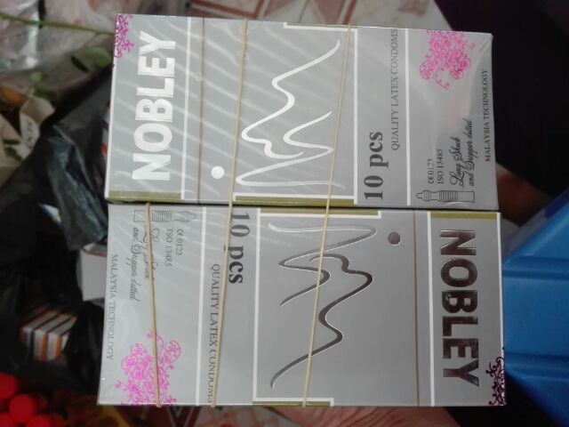 Bao cao su Nobley siêu mỏng hộp 10 chiếc