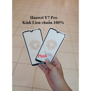 Y7 pro 2019| Kính cường lực Full màn hình Huawei Y7 pro 2019 - Pk68