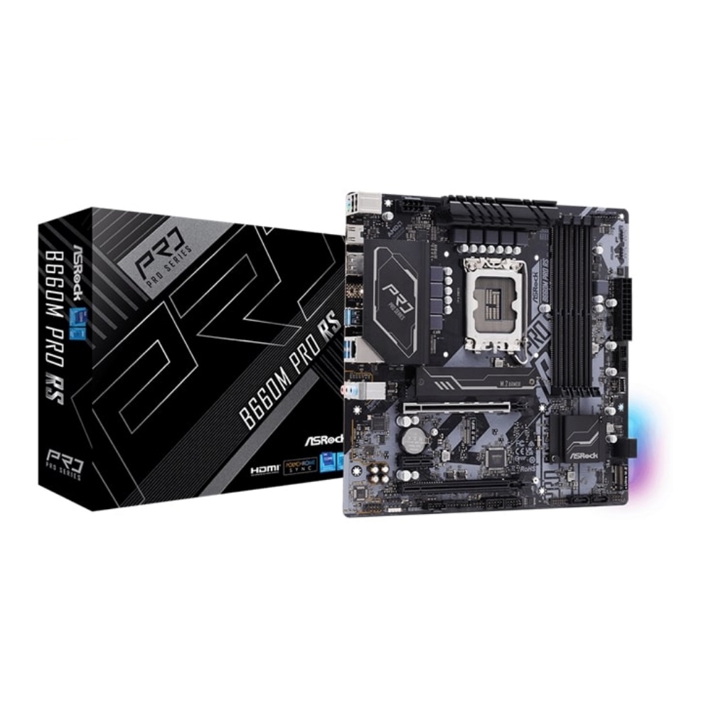 Mainboard Asrock B660M Pro RS DDR4 - Hàng chính hãng