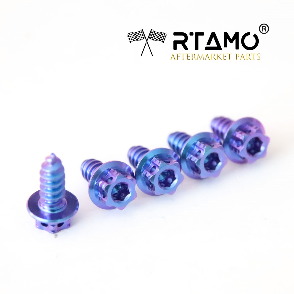 RTAMO ốc titan m6x15 20l