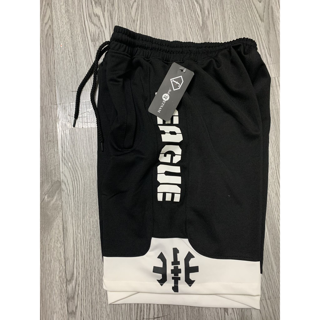 Quần short Gấu trắng Unisex cao cấp, Quần Đùi thun nam, thể thao chất Mì hàn ( ảnh thật ) | BigBuy360 - bigbuy360.vn