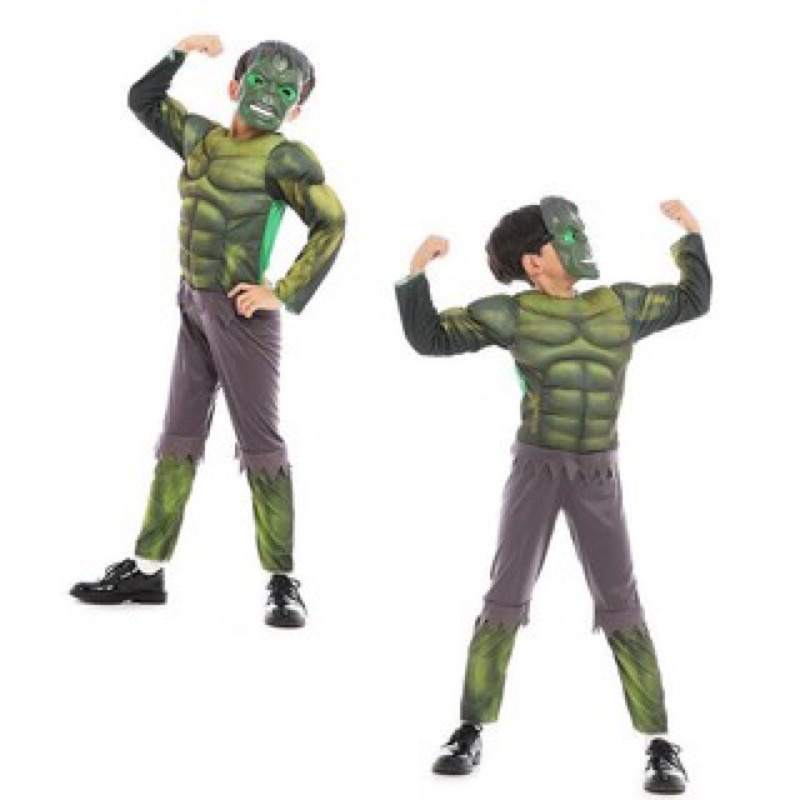 ( CÓ SẴN ) TRANG PHỤC HULK HÓA TRANG TRẺ EM