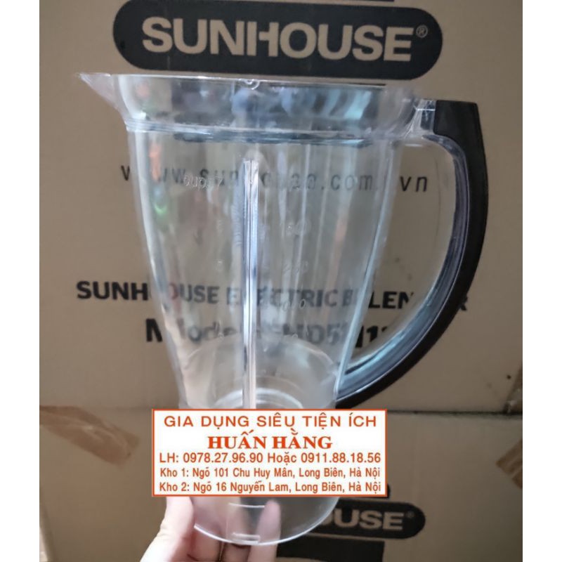 CỐI NHỰA SINH TỐ TO MÁY XAY SUNHOUSE SHD5338 SHD5339