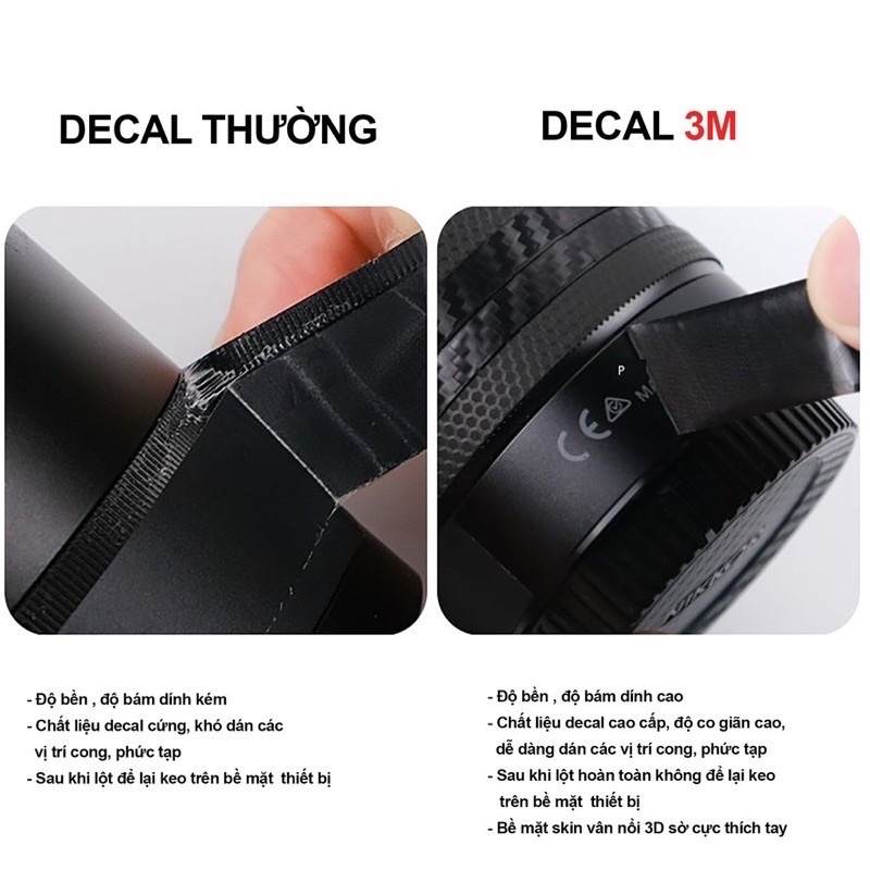 Miếng Dán Skin Máy Ảnh 3M - Mẫu Mamba vàng vân nổi- Cho máy ảnh Sony A7/ A72/ A73/A7R3/ A7SII/ A6300/ A6400...