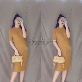 VÁY BẦU LEN LÔNG THỎ SIÊU ĐẸP