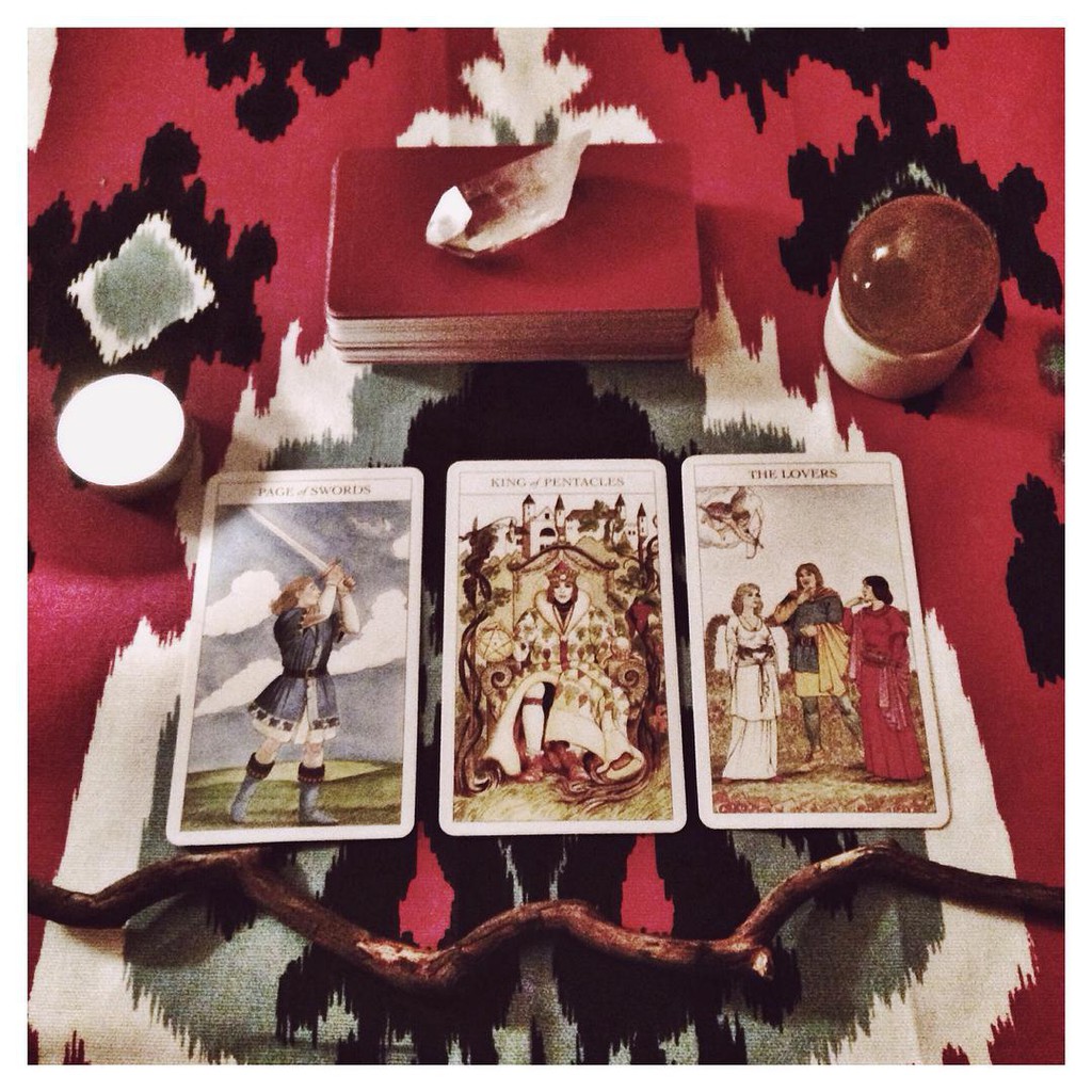 Bộ Bài Sharman Caselli Tarot (Beginner's Guide to Tarot) (Mystic House Tarot Shop) - Bài Gốc Authentic Chính Hãng 100%