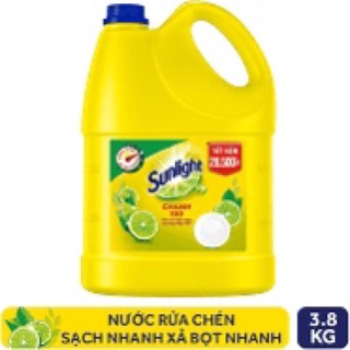 Nước rửa chén Sunlight Chanh 100 3kg8