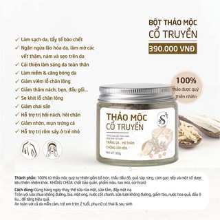 Sam Natural - Bột thảo mộc cổ truyền