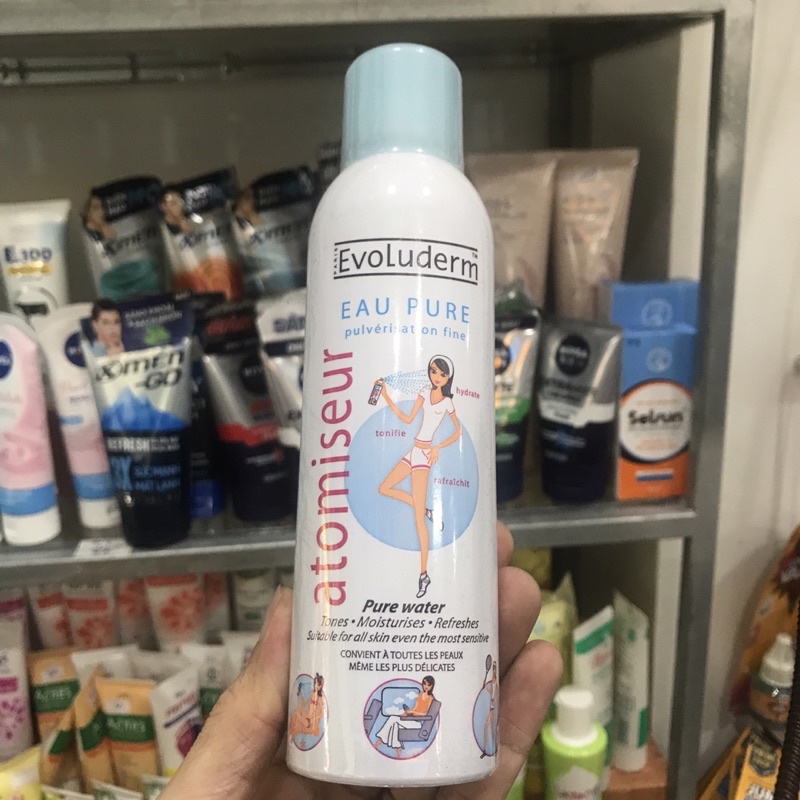 Nước Xịt Khoáng Evoluderm 150ml